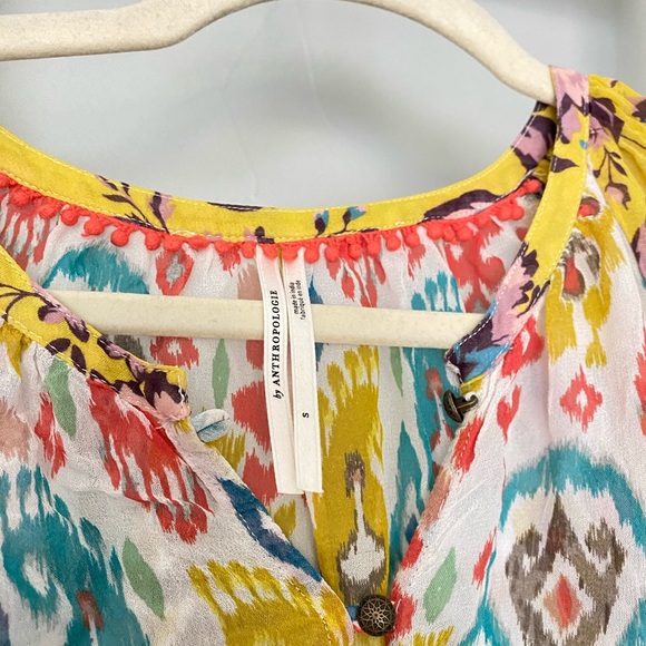 Anthropologie Tunic - S , barely worn. Purchased two instead of one. - Picture 2 of 3